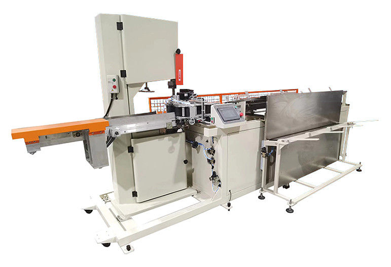 PLC Toilet Roll Tissue Paper Cutting Machine 120 Cuts/Min